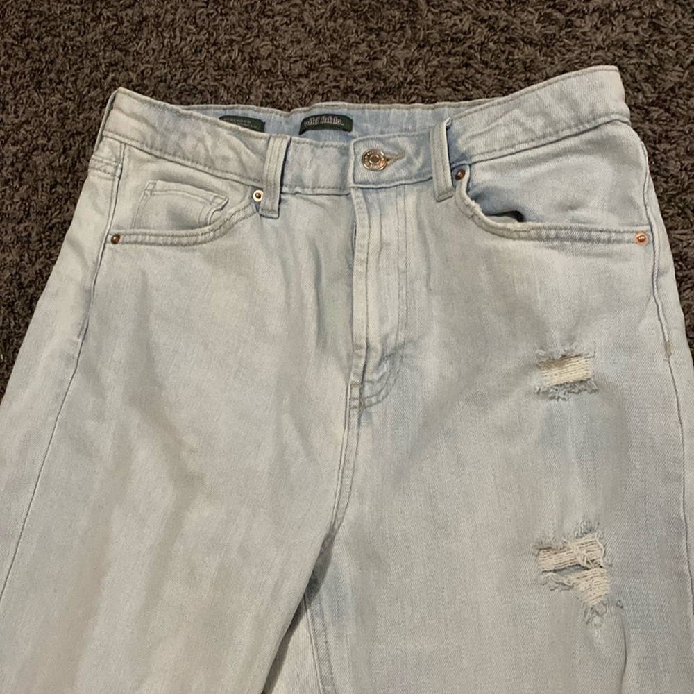 Women skinny blue Jean